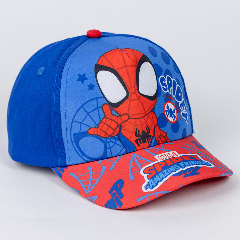 Spiderman derhúfa og sólgleraugu