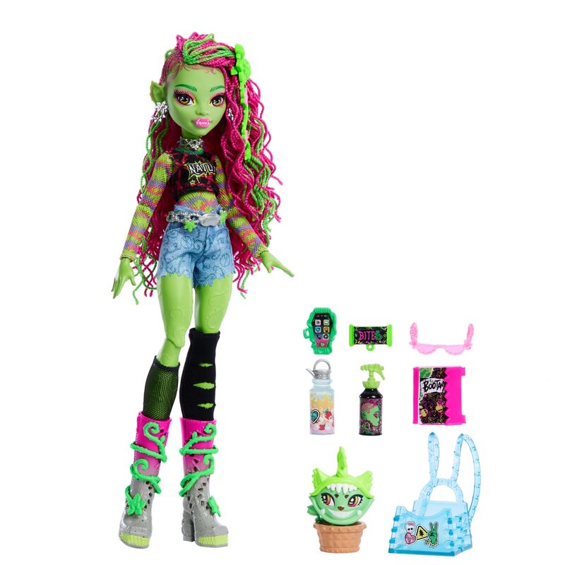 Venus McFlytrap dúkka frá Monster High