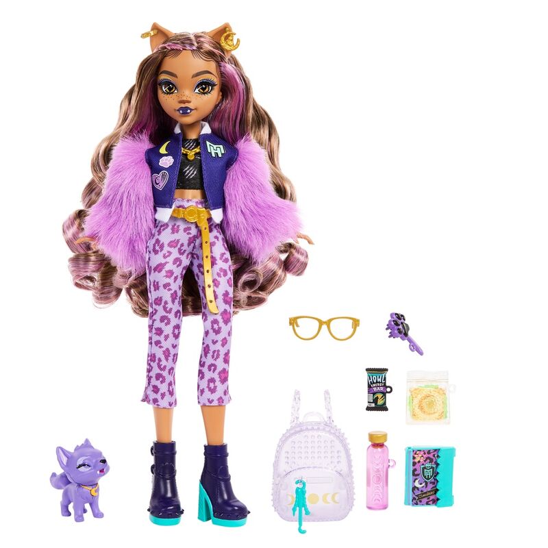 Clawdeen úlfur Monster High dúkka