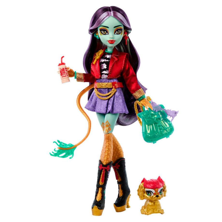 Jinafire Long dúkka frá Monster High