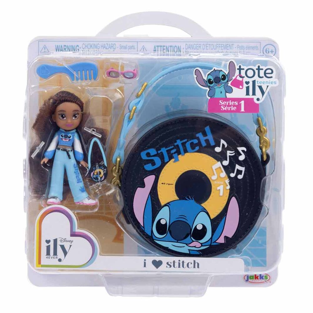 Stitch taska og dúkka