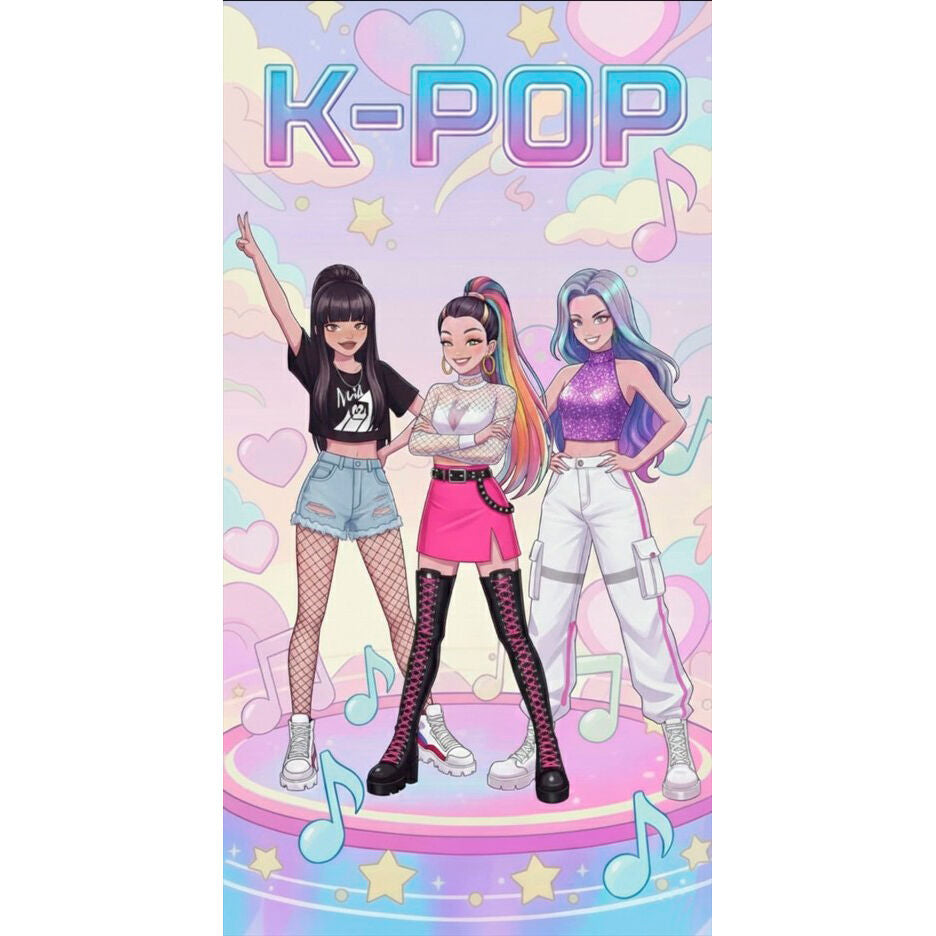 K-pop handklæði