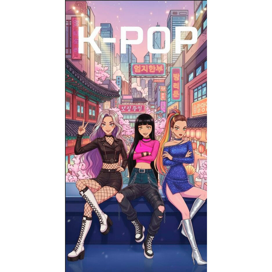 K-pop handklæði