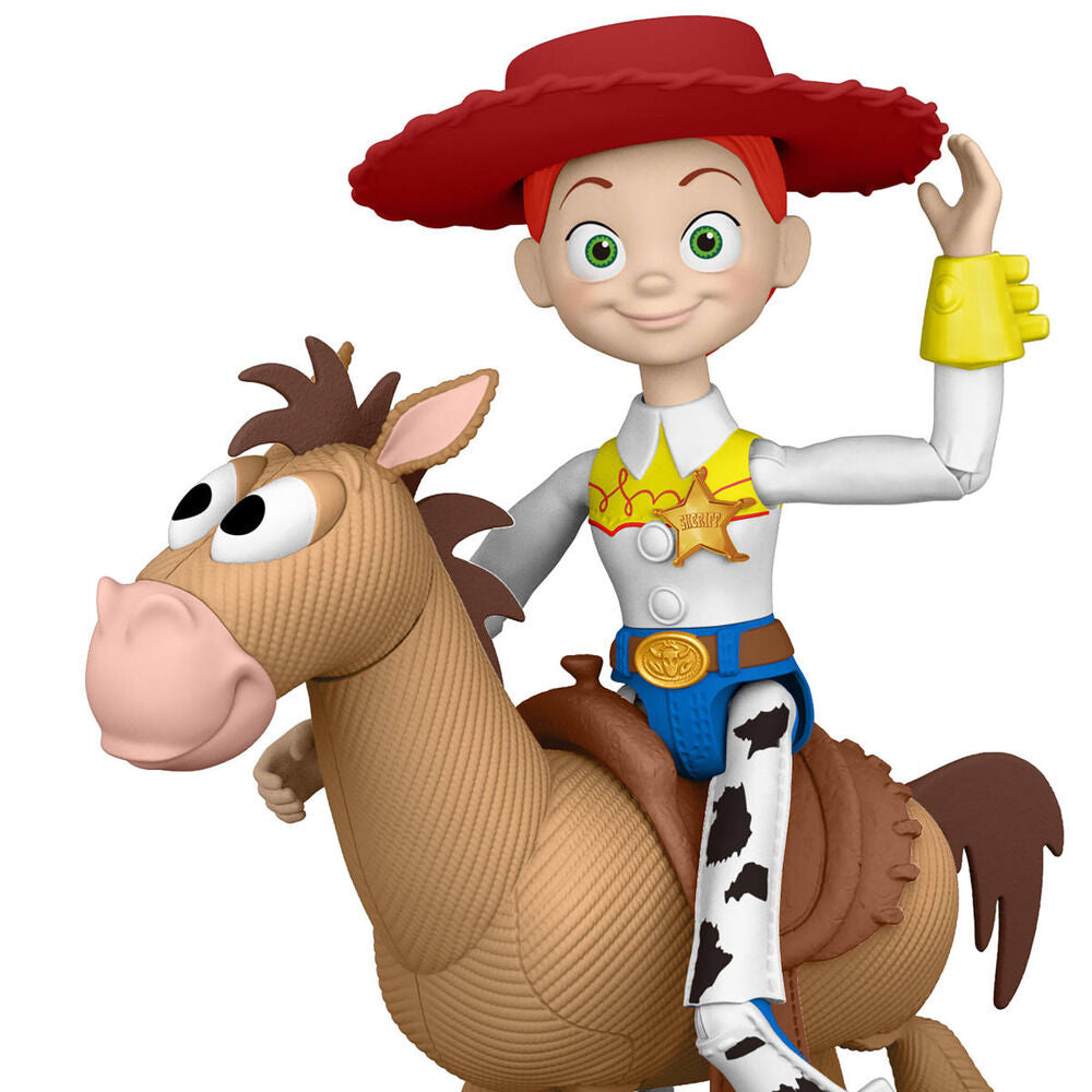 Dísa og hesturinn úr Toy Story