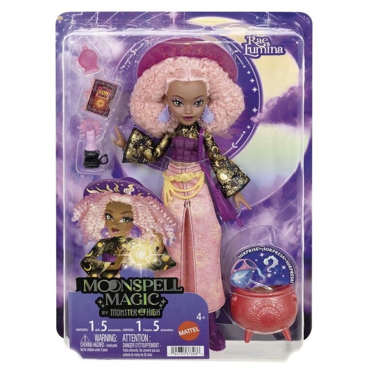 Monster High Moonspell Magic Rae Sun dúkka