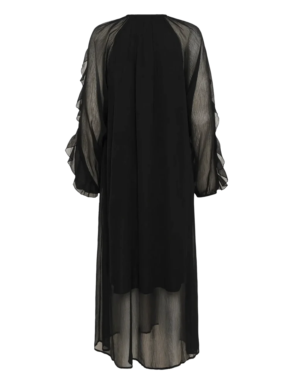 Mila siffon kjóll frá Kaffe