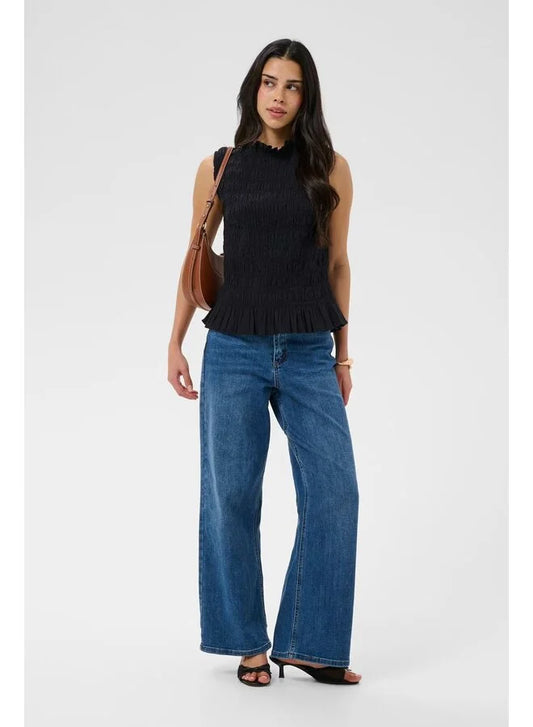 Bethany Smock toppur frá Kaffe