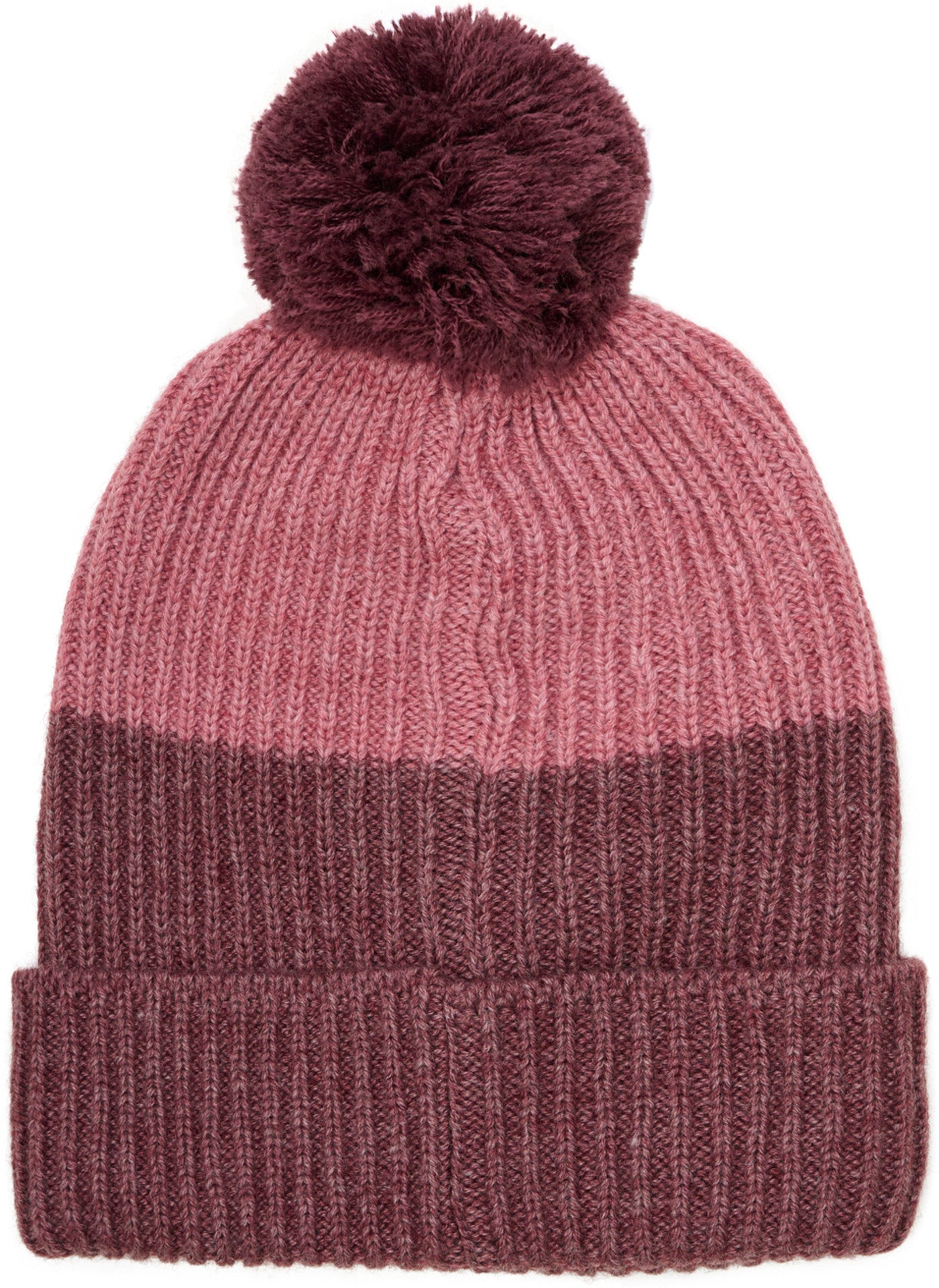 Hat Melange w. Pom Pom húfa frá Minymo