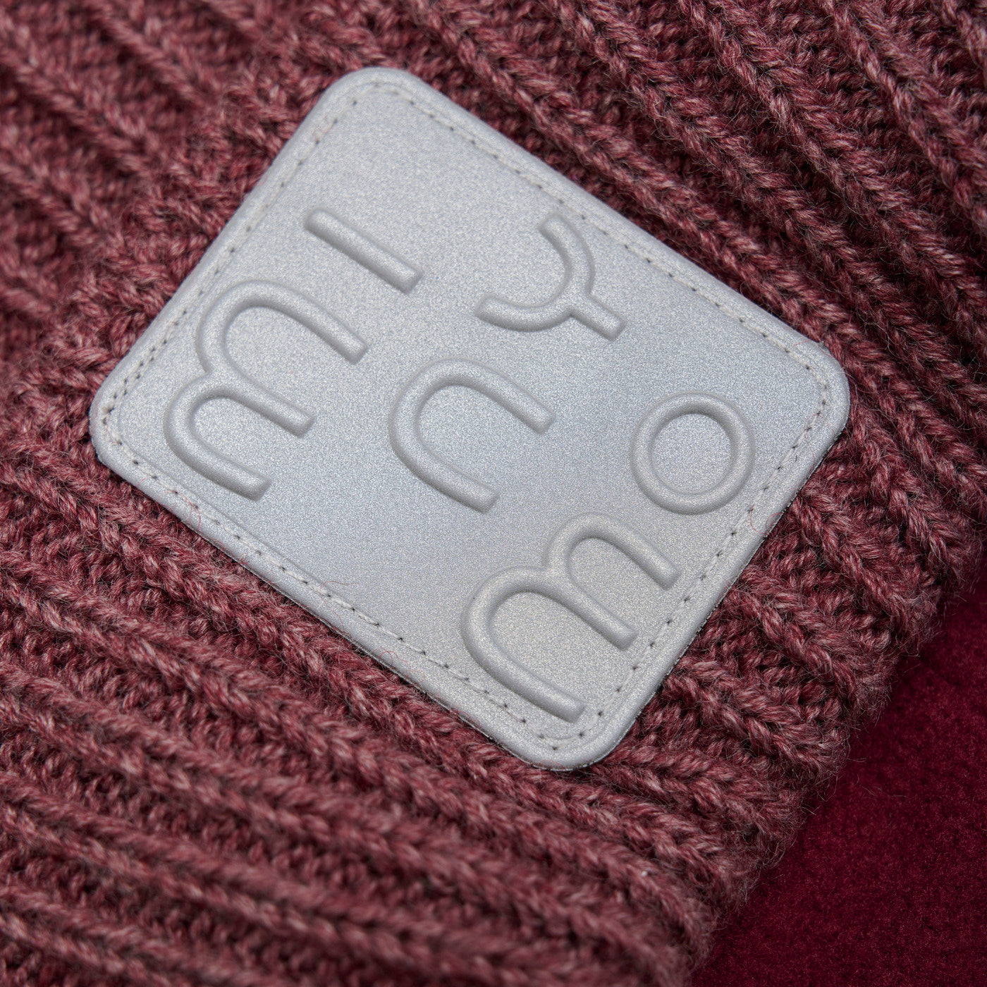 Hat Melange w. Pom Pom húfa frá Minymo