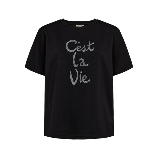 Malak Tee stuttermabolur frá Freequent