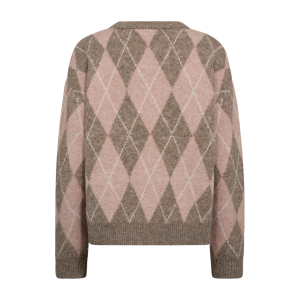 Grsargyle peysa frá Freequent