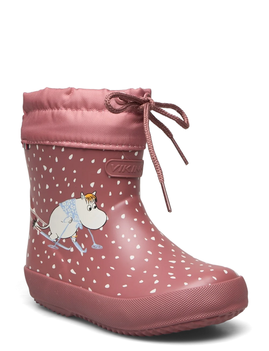 Alv Indie Warm Moomin Peach stígvél frá Viking